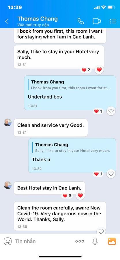 Phuc Hotel Cao Lanh Exteriör bild